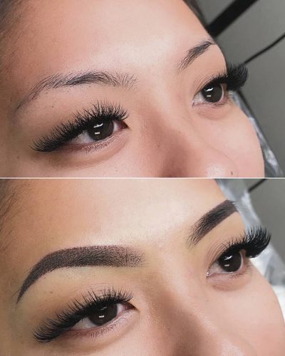 Santa Ana ombre powder brows
